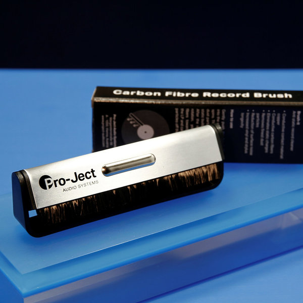 PRO-JECT Brush it Karbonfaser Plattenbürste - Staubentfernung Schallplattenreiniger