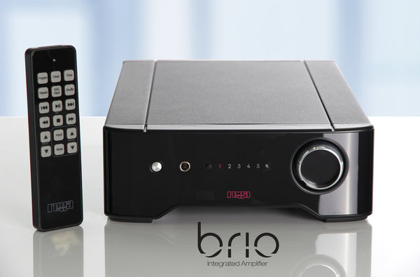 Vollverstärker REGA BRIO AMP | MM-Phonoeingang + 4 Hochpegeleingänge + Kopfhöreranschluss