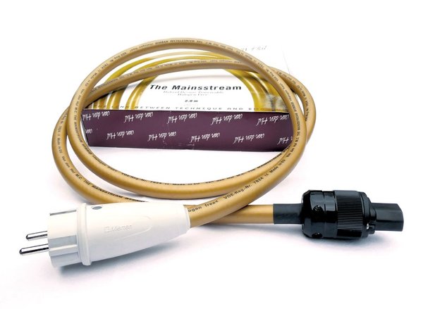 van den Hul The MAINSSTREAM HYBRID Netz- Stromkabel für HighEnd-Audio, Video & professionelle Geräte