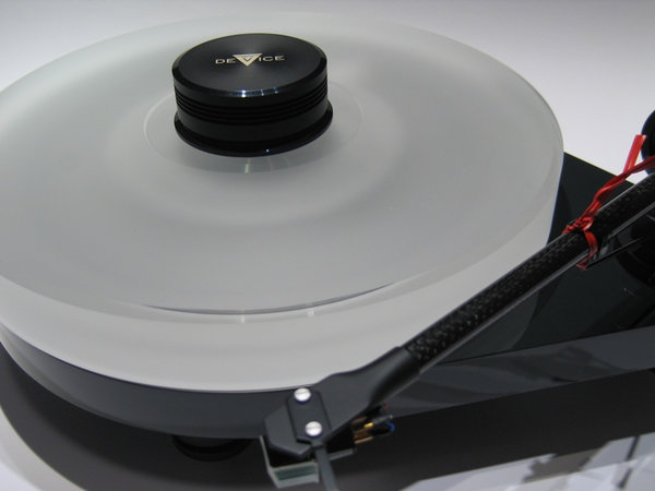 ACRYLTELLER für Plattenspieler Pro-Ject RPM 5 - RPM 4 | 38mm DELTA DEVICE Upgrade für MDF Teller