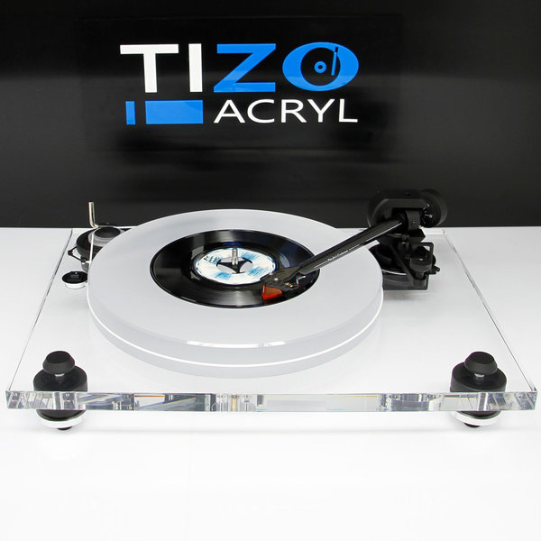 PRO-JECT 2Xperience ACRYL SB Ortofon 2M Bronze| DELTA DEVICE Edition Upgrade 35mm Acrylteller + Puck