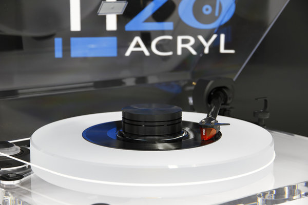 PRO-JECT 2Xperience ACRYL SB Ortofon 2M Bronze| DELTA DEVICE Edition Upgrade 35mm Acrylteller + Puck