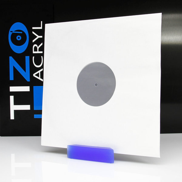 100x Schallplatten LP-Innenhüllen 12" Inch Papier antistatisch gefüttert 70g/qm 2 Loch nur im Papier